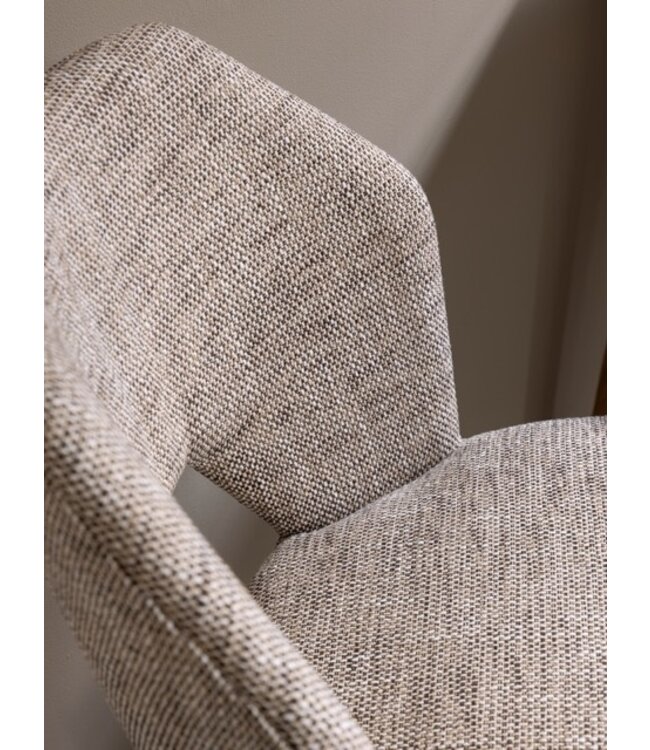 Must Living eetkamerstoel Blossom in Polaris Bruin