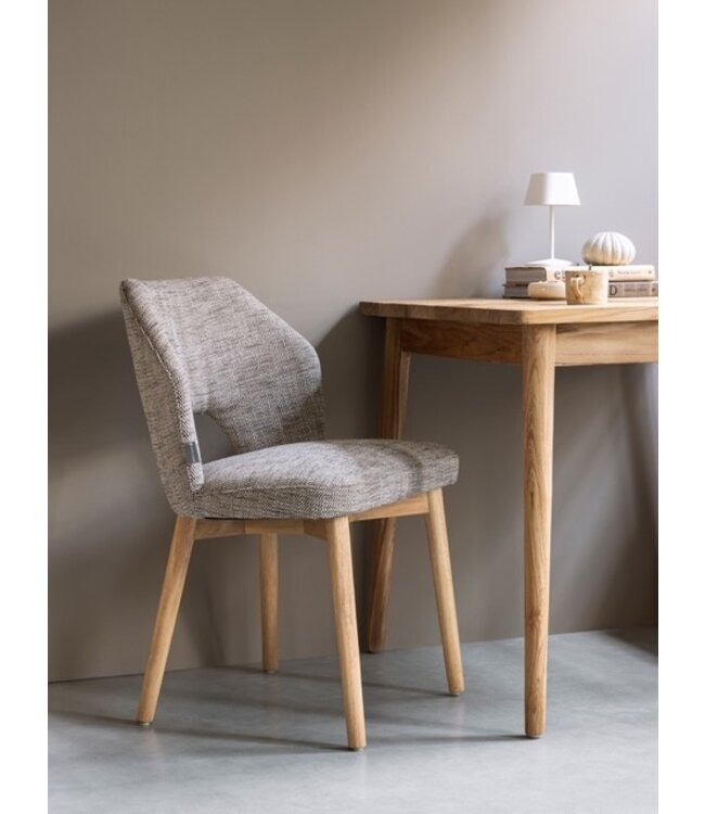 Must Living eetkamerstoel Blossom in Polaris Bruin