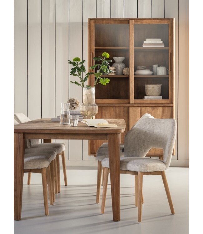 Must Living eetkamerstoel Blossom in Polaris Natural