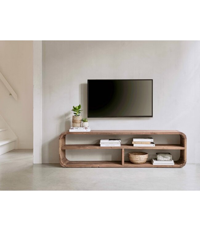 Must Living boekenrek Corso TV-meubel medium