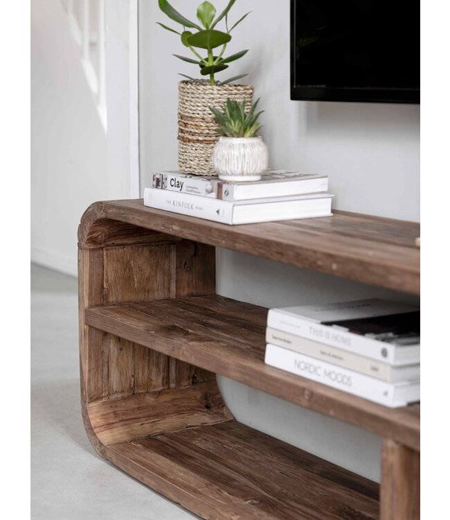 Must Living boekenrek Corso TV-meubel medium