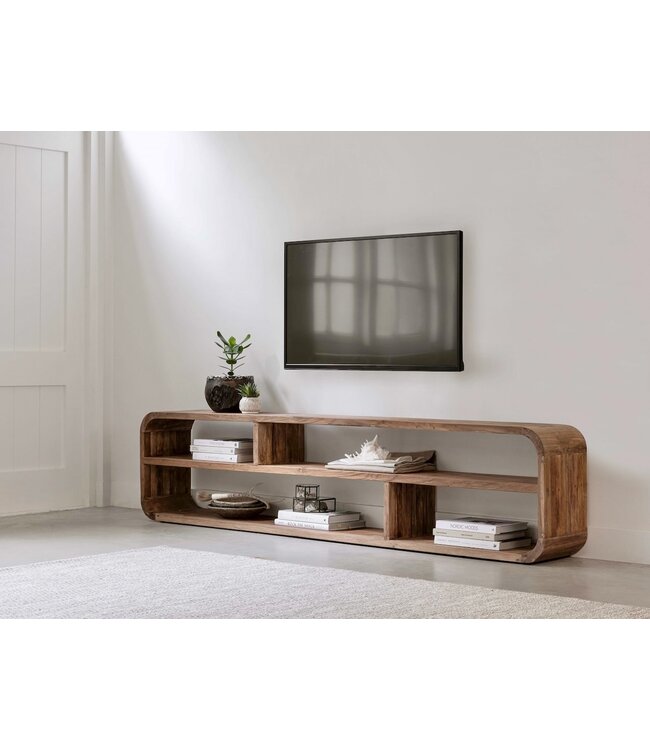 Must Living boekenrek Corso TV-meubel large