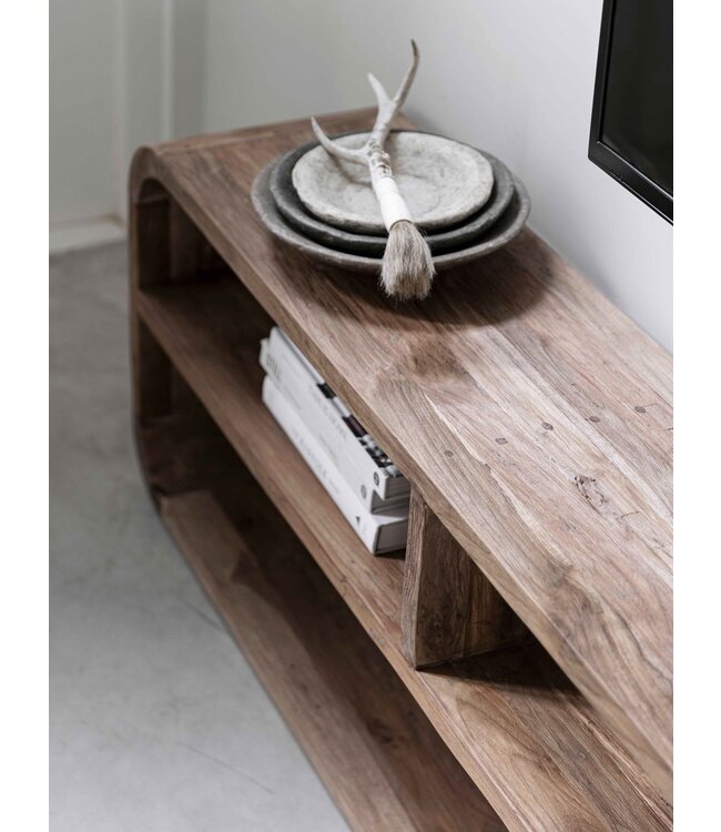 Must Living boekenrek Corso TV-meubel large