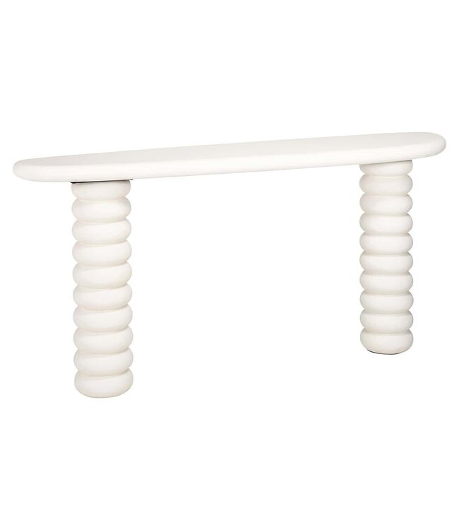 Richmond Interiors Wandtafel Bloomstone 170x40x80 (White)