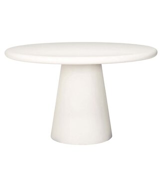 Richmond Interiors Eettafel Bloomstone Rond (White)