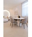 Richmond Interiors eettafel Bloomstone White, Rond  130  cm