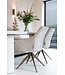 Richmond Interiors eettafel Bloomstone White, organisch gevormd 235 cm