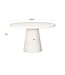 Richmond Interiors eettafel Bloomstone White, Rond  130  cm