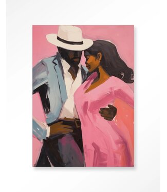 Urban Cotton Wandkleed Cha Cha Cha Urban Cotton Wandkleed Cha Cha Cha