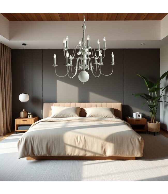 Leclercq & Bouwman kroonluchter Palermo  12-lichts