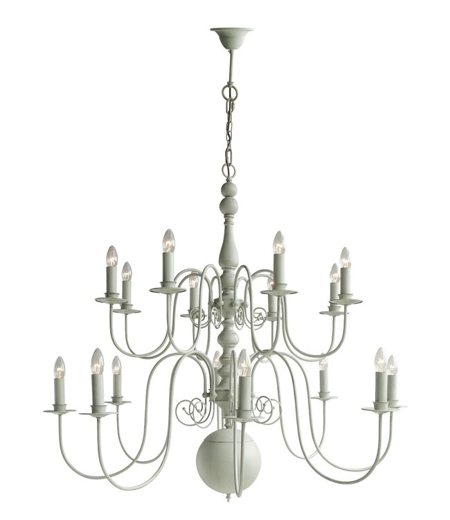 Leclercq & Bouwman kroonluchter Palermo 16-lichts