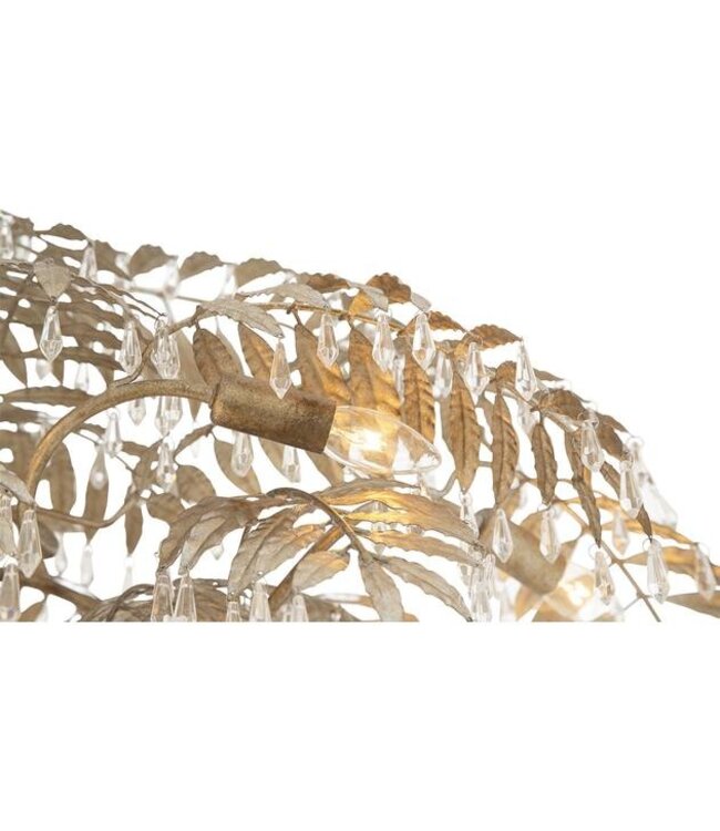 Leclercq & Bouwman hanglamp Bellagio ovaal Zilver