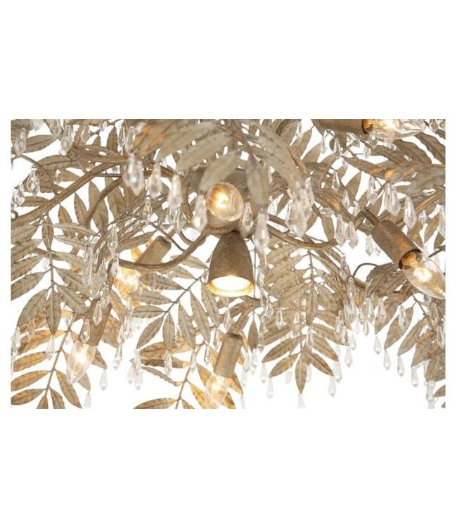 Leclercq & Bouwman hanglamp Bellagio ovaal Zilver