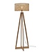 Good&Mojo vloerlamp Java 4-poot naturel bamboe