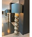 Leclercq & Bouwman vloerlamp Boss met 5 bollen Silver Cream