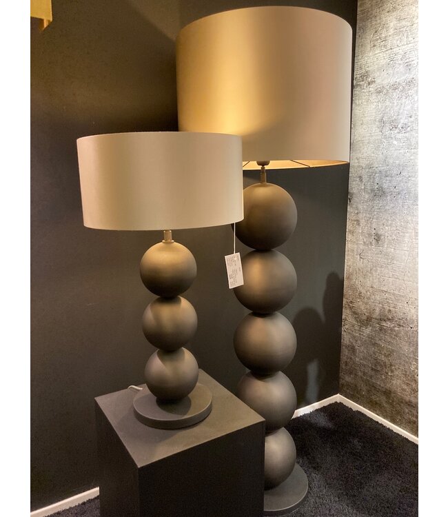 Leclercq & Bouwman  tafellamp BOSS Industrial Dark  3 bollen