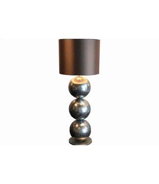 Leclercq & Bouwman Leclercq & Bouwman tafellamp Boss Silver Cream  3 bollen