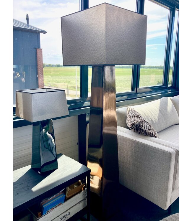 Leclercq & Bouwman tafellamp FLAME brons