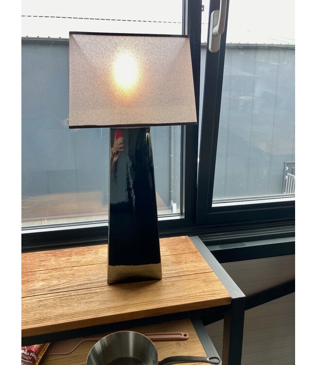 Leclercq & Bouwman tafellamp FLAME zwart