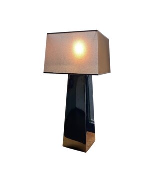 Leclercq & Bouwman Leclercq & Bouwman tafellamp Flame zwart