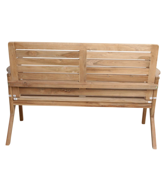 Odin teakhouten tuinbank