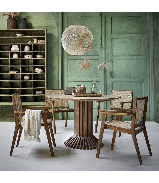 Raw Materials ronde eettafel Eiffel 120 of 140 cm