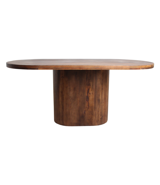 Raw Materials eettafel Bullnose Oblong ovaal in 3 maten