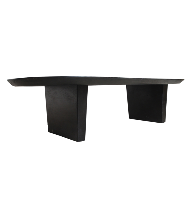 Raw Materials salontafel Bullnose zwart
