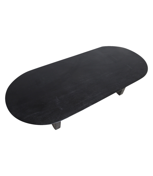 Raw Materials salontafel Bullnose zwart