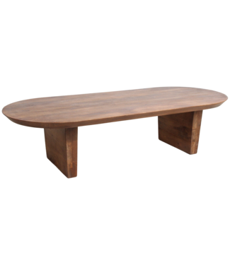 Raw Materials Bullnose salontafel bruin