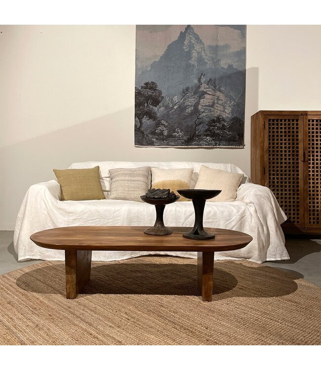 Raw Materials salontafel Bullnose bruin