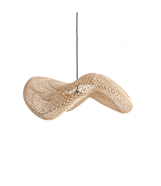 Raw Materials Wave hanglamp naturel large