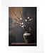 Urban Cotton Wandkleed Dark Blossom Vase