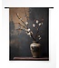 Urban Cotton Wandkleed Dark Blossom Vase