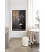 Urban Cotton glasschilderij Dark Blossom Vase
