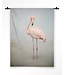 Urban Cotton Wandkleed Flamingo Vintage