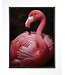 Urban Cotton Wandkleed Pink Flamingo