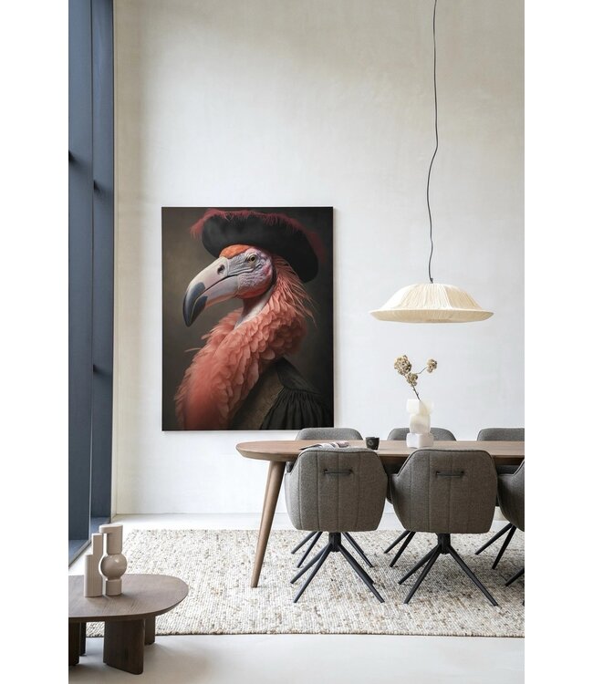 Urban Cotton Wandkleed Flamingo