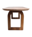 Raw Materials eettafel Bullnose bruin met open onderstel