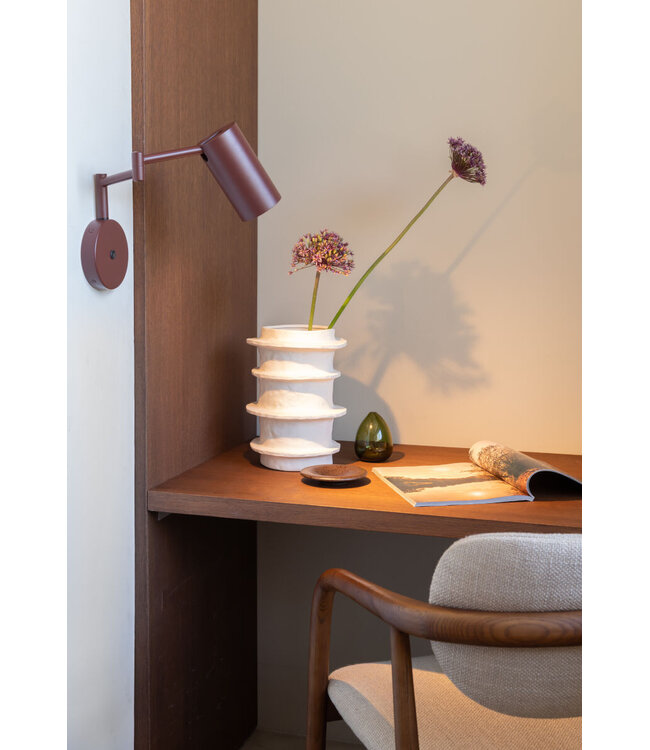 It's about RoMi wandlamp Bilbao Burgundy