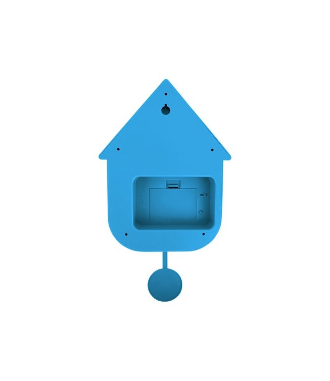 Karlsson wandklok Modern Cuckoo Bright Blue