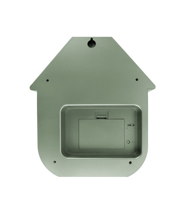 Karlsson wandklok Modern Cuckoo Metallic Dark Green