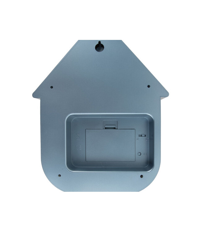 Karlsson wandklok Modern Cuckoo Metallic Dark Blue