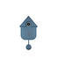 Karlsson wandklok Modern Cuckoo Metallic Dark Blue