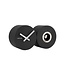 Karlsson Clock Duo Cuckoo Black