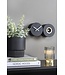 Karlsson Clock Duo Cuckoo Black