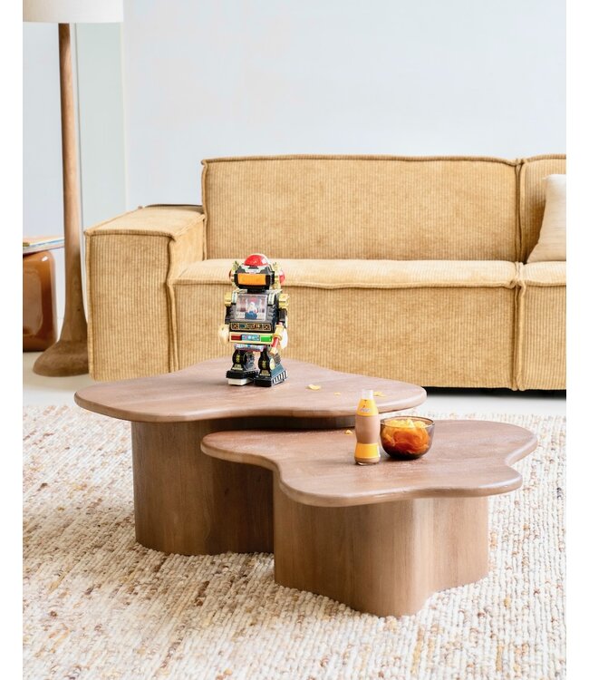 By- Boo Salontafel Fall Naturel set van 2