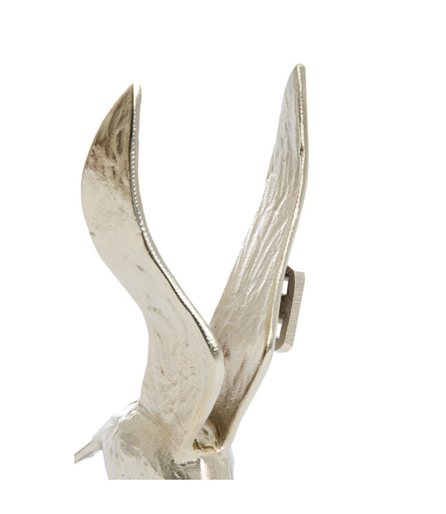 Wanddecoratie Vogels zilver