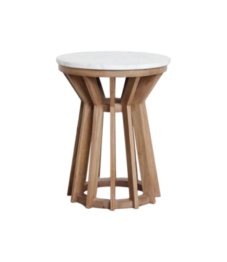 Raw Materials Sarawak bijzettafel marmer wit
