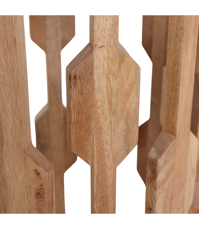 Raw Materials bijzettafel Atjeh marmer wit